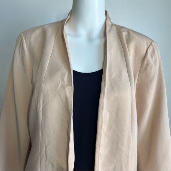 Eileen Fisher The Fisher Project High Collar Long Jacket - M - Picture 6 of 9